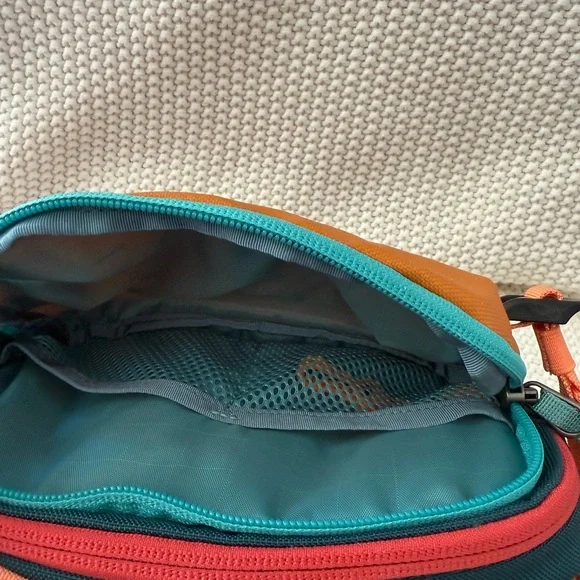 Cotopaxi Orange and Teal Hip Pack - Picture 3 of 6